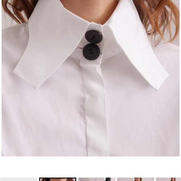 Anne Fontaine Nohant Blouse size 40(US 6-8)-New with Tags and includes wash bag - Picture 2 of 5